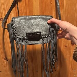 New ZAC POSEN Eartha iconic micro fringe bag